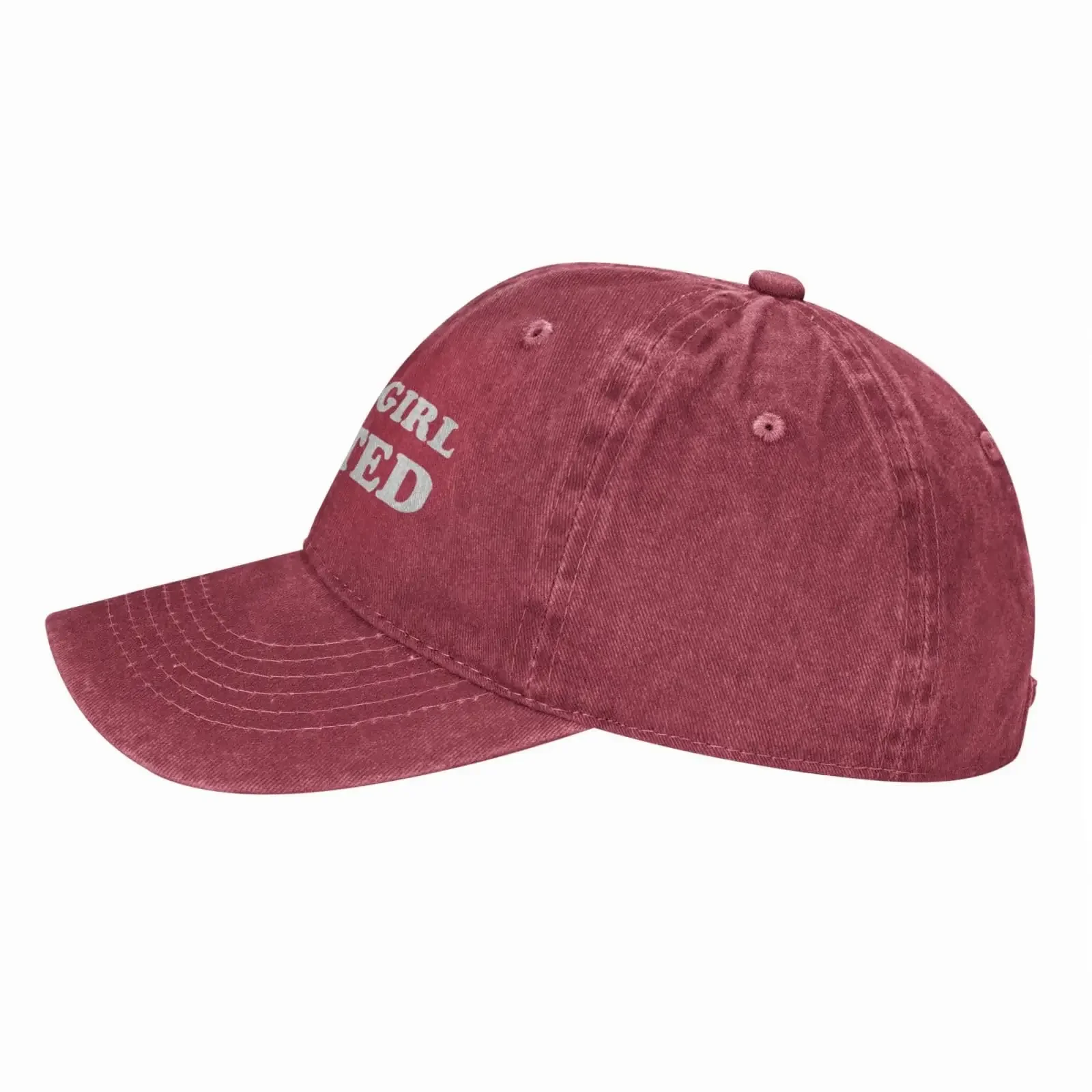 Zwart Meisje Verspilde Witte Vader Grappige Hoeden Mannen Vrouwen Vintage Denim Baseball Caps Volwassenen Humor Cool Hoeden