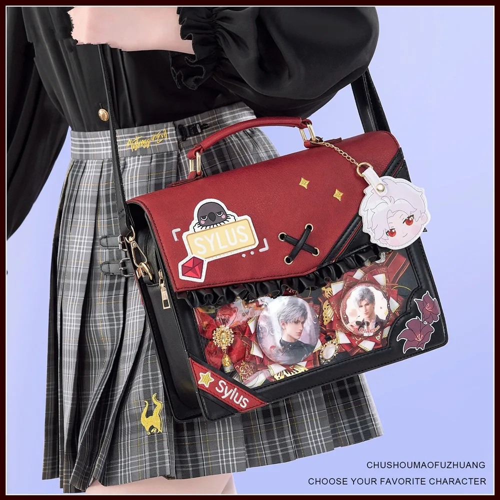 

Sylus Preppy Commuter bag Game Love and Deepspace Cosplay Anime Men or Women Fashion Shoulder Bag Handbag 2025 New