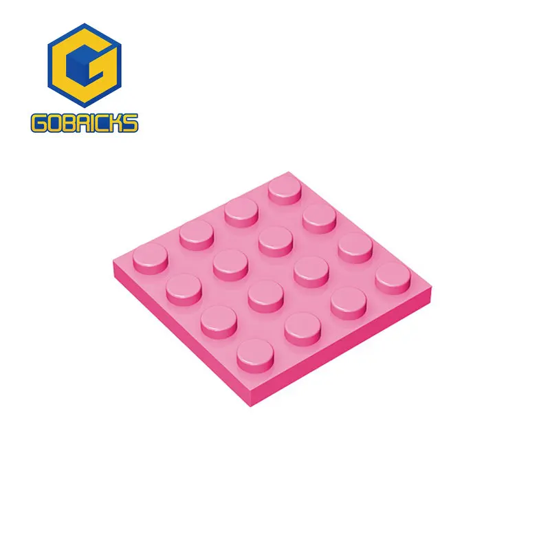 Gobricks-組み立てる置物,10x4dots,10個,ビルディングブロック用のレンガ,教育用,創造的なブランドと互換性あり