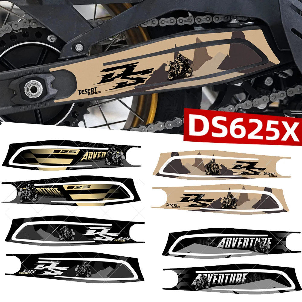 For Voge DSX 625 SwingArm Sticker Motorcycle Accesories Swing Arm Protector Exhaust Decal Black Knight 625DSX DS625X DS625X 2025