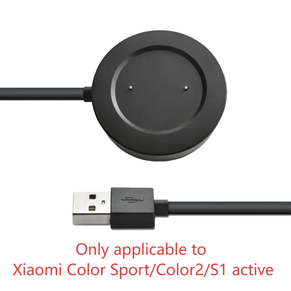 Para Xiaomi Color Sport/Color2/S1 cargador de reloj inteligente USB activo Cable de carga de cargador de repuesto Xiaomi