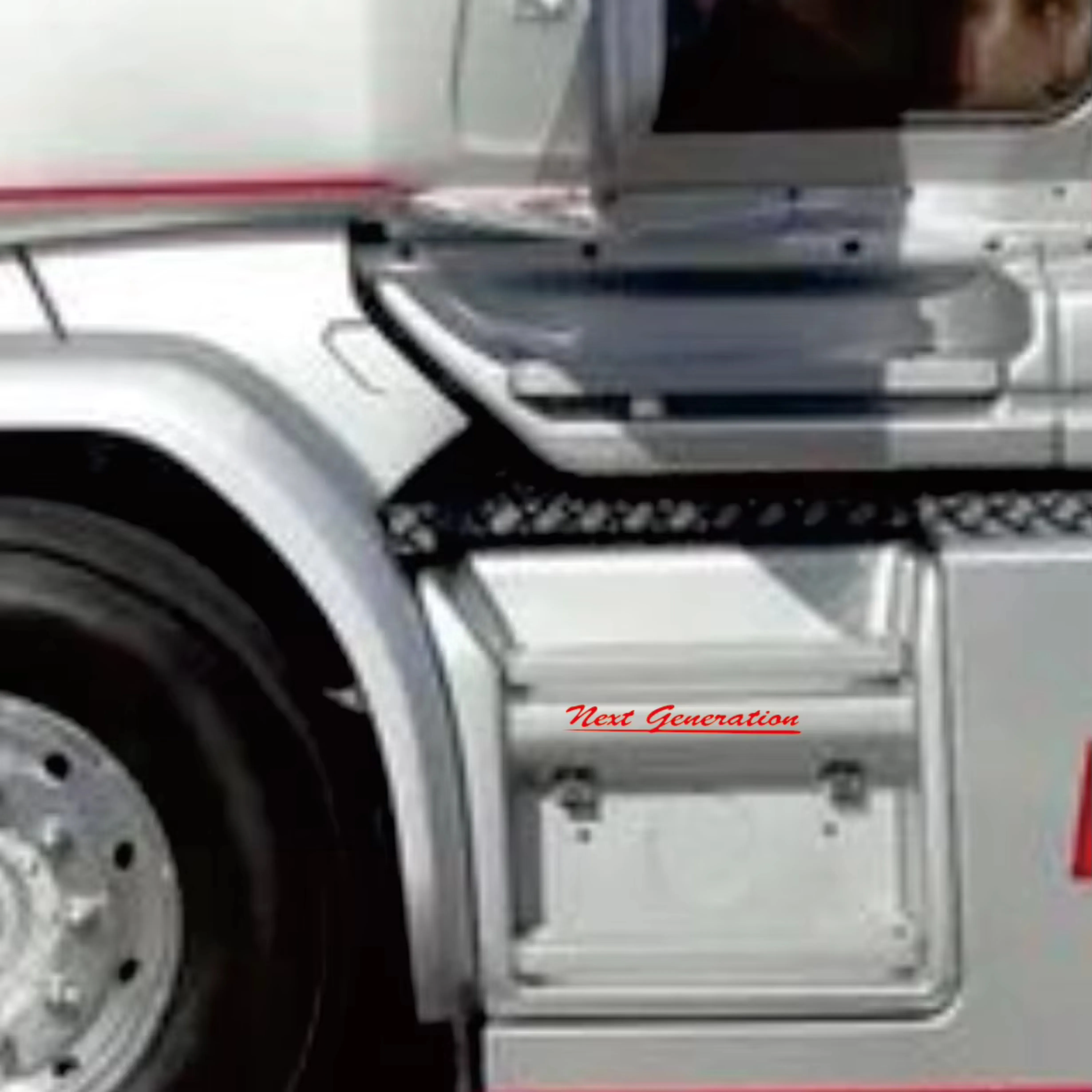 2x Scania R/S Next Gen Side Step Decals - Vinyl Graphic Stickers