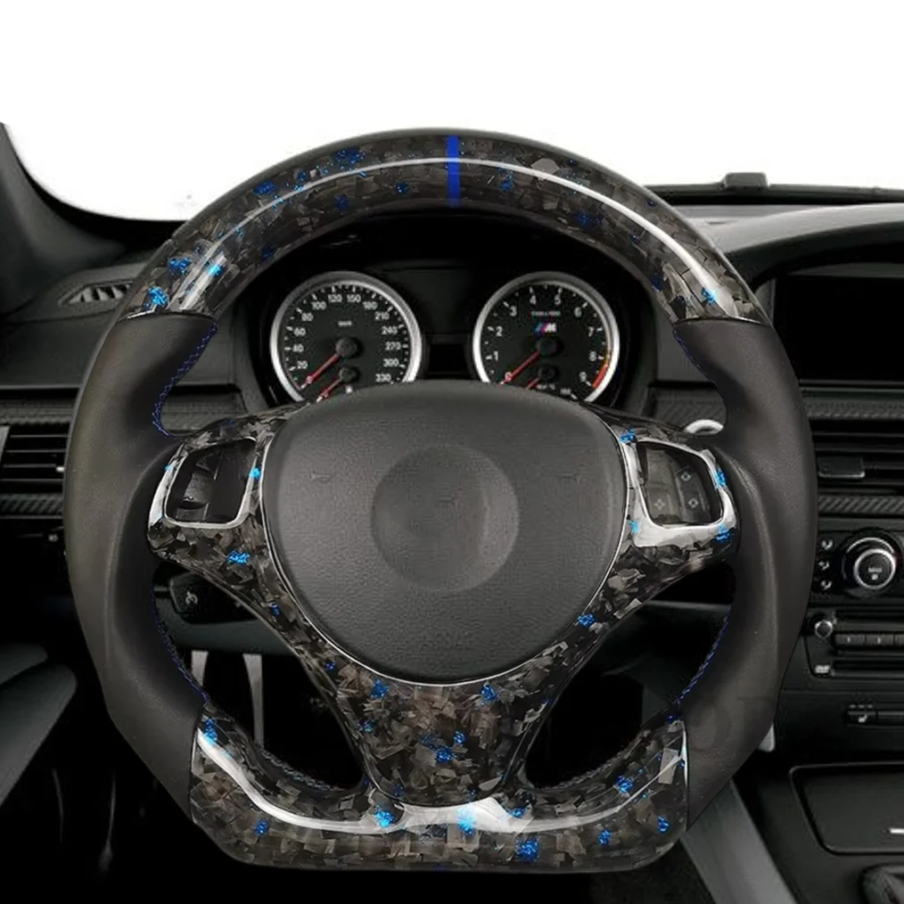 

For BMW E90 E91 E92 E93 Assembly Forged Carbon Fiber Leather Steering Wheel