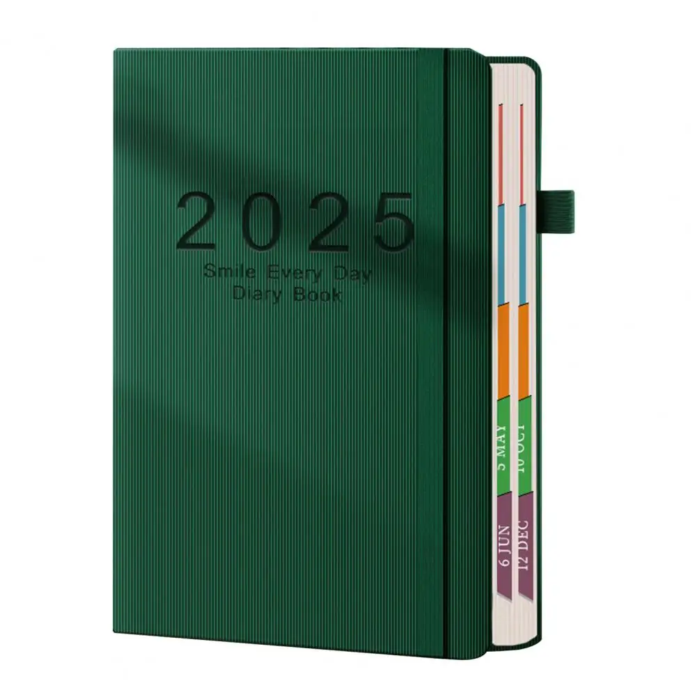 Organizer 2025 Planner Notebook Yearly Journal with 365 Pages for Appointments Jan-dec 2025 Planner One Page