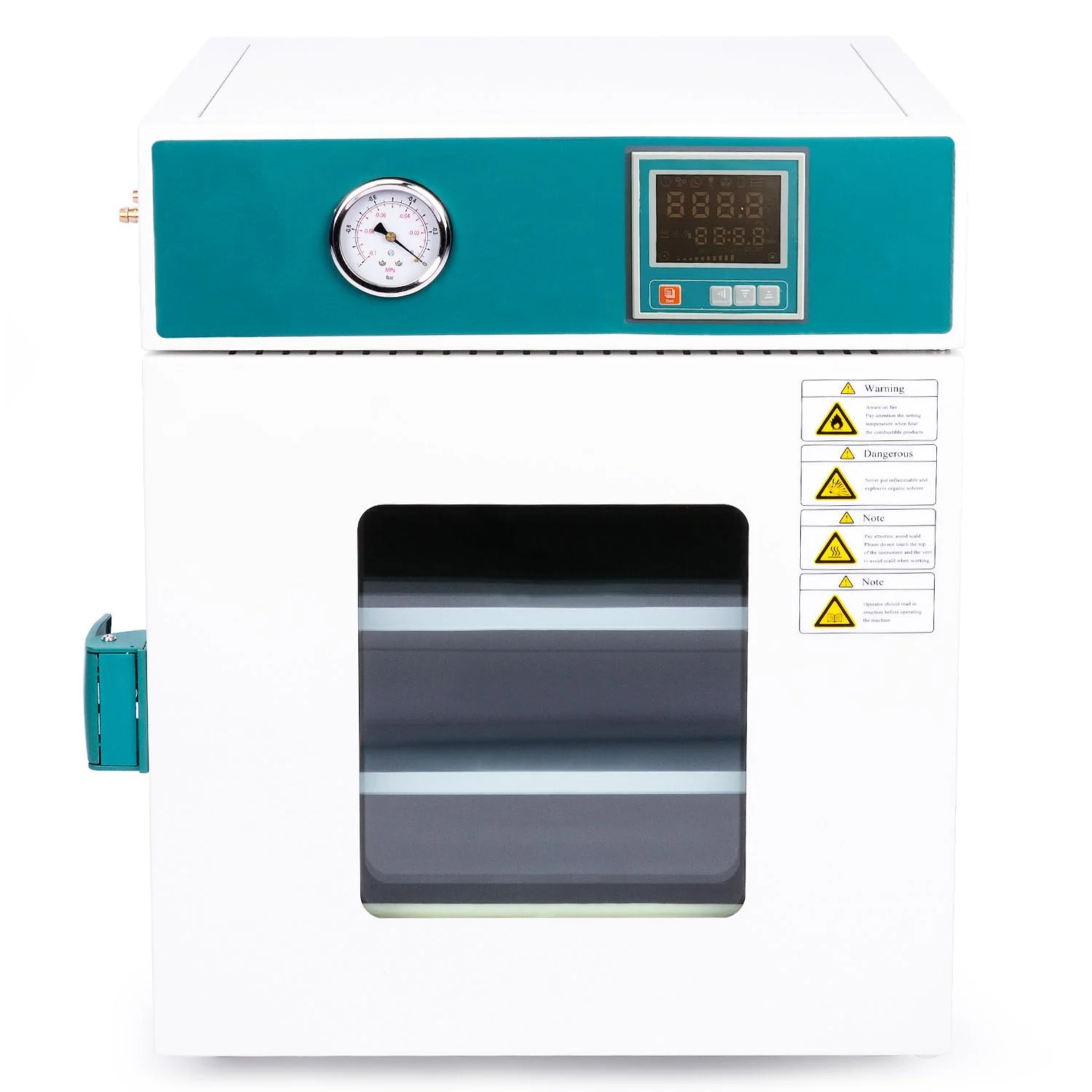 LCD Controller Lab Food Powder Semiconductor Medium Big Vacuum Chamber Vacuum Oven With Pump High Temp Vacuum Dry Oven