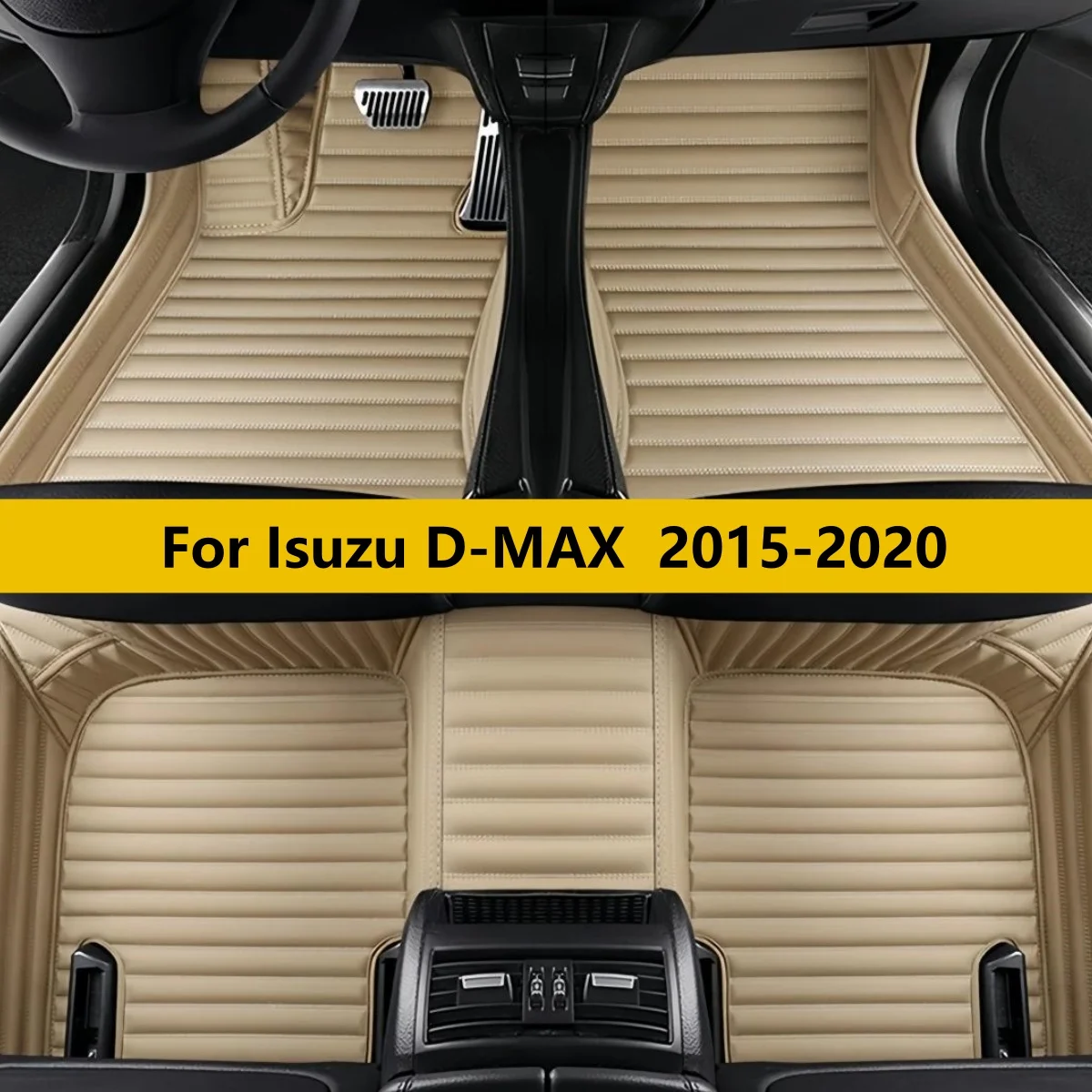 

Custom Car Floor Mats For Isuzu D-MAX 2015 2016 2017 2018 2019 2020 Leather Cars Mats Carpets Car Mat Interior Accessories