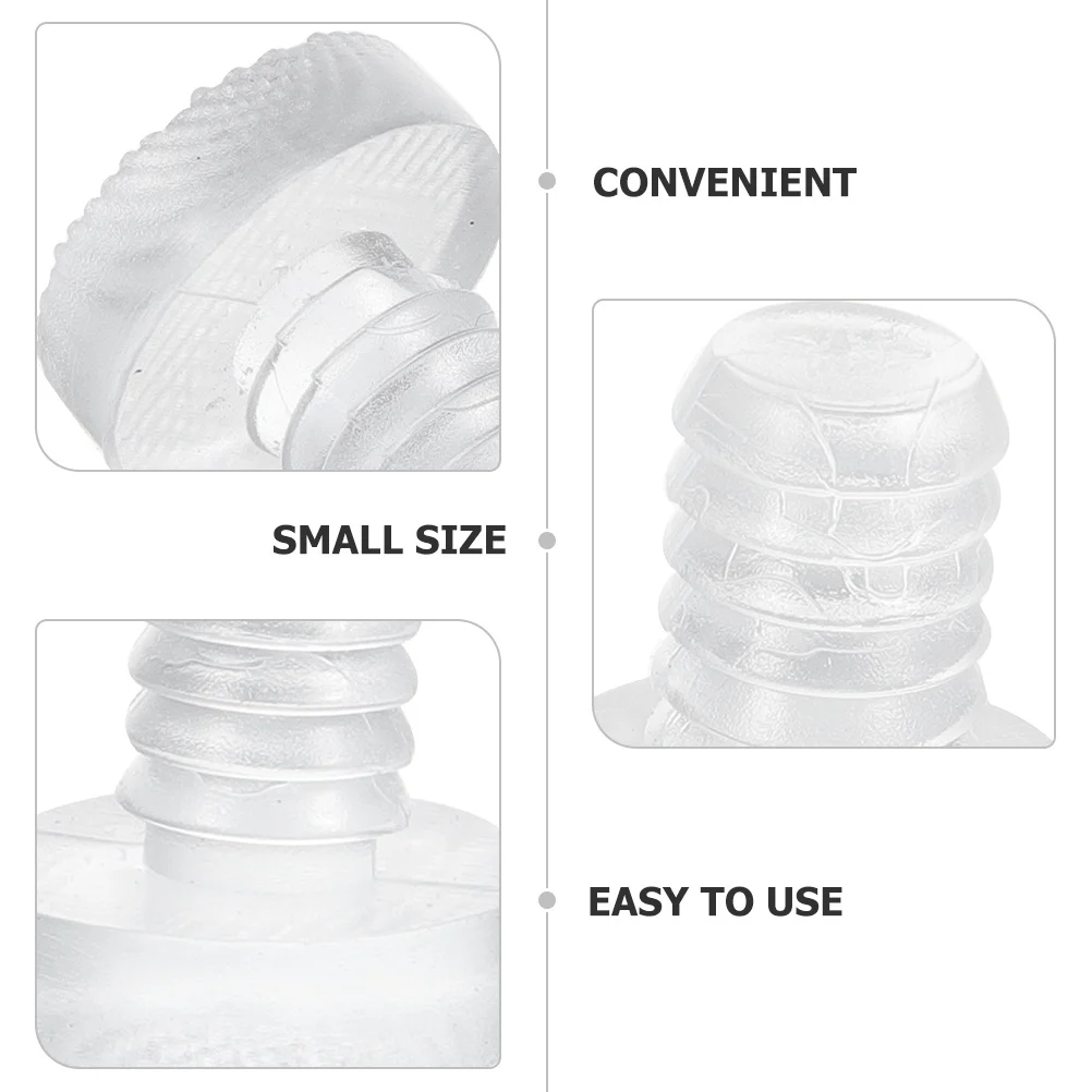 

75Pcs Cabinet Door Bumpers Clear Soft Stem Glass Table Top Bumper Anti Skid Pads Cushioning Stopper Protectors for Furniture