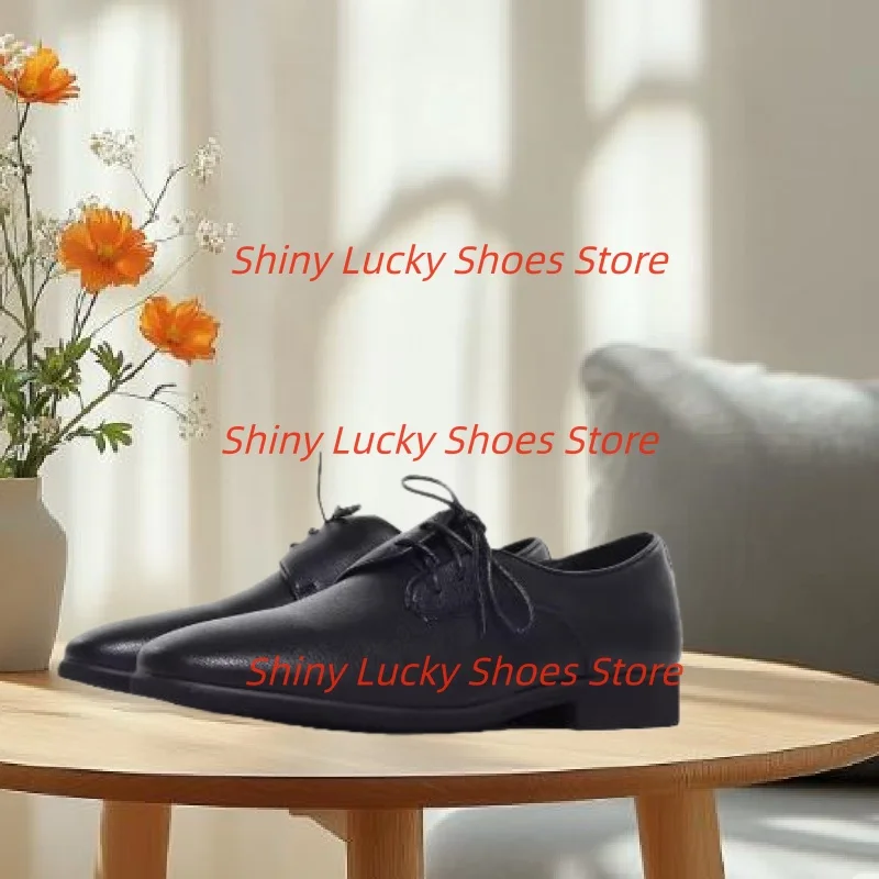 

Pleated Shoes for Mens Round Toes Low Heels Shallow Males Loafers Crossover Strap Chassure Hommes Pu Leather Zapatos De Hombre