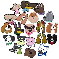 1/20 Stuks Leuke Pommeren Pug Schoen Charmes Voor Jongens Bree Jacht Hond Schoen Decoratie Accessoires Grappige Hond Pin klomp Voor Kinderen Gift