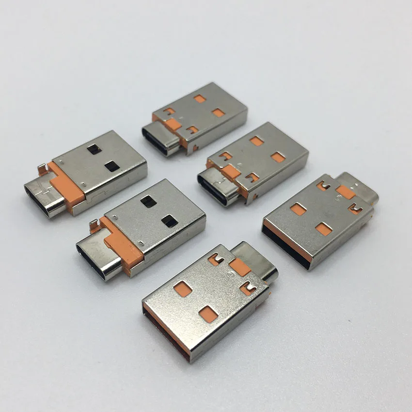 2-10PCS OTG Adapter USB Typ A Stecker Auf USB 3,1 Weibliche Lade Converter Jack USB zu Typ-C Stecker USB C Anschluss Zubehör