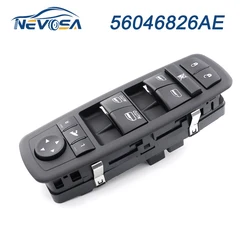 NEVOSA 56046826AE Double Auto Left Driver Car Lifter Window Switch Button For Dodge Journey Chrysler 300 2011 2012