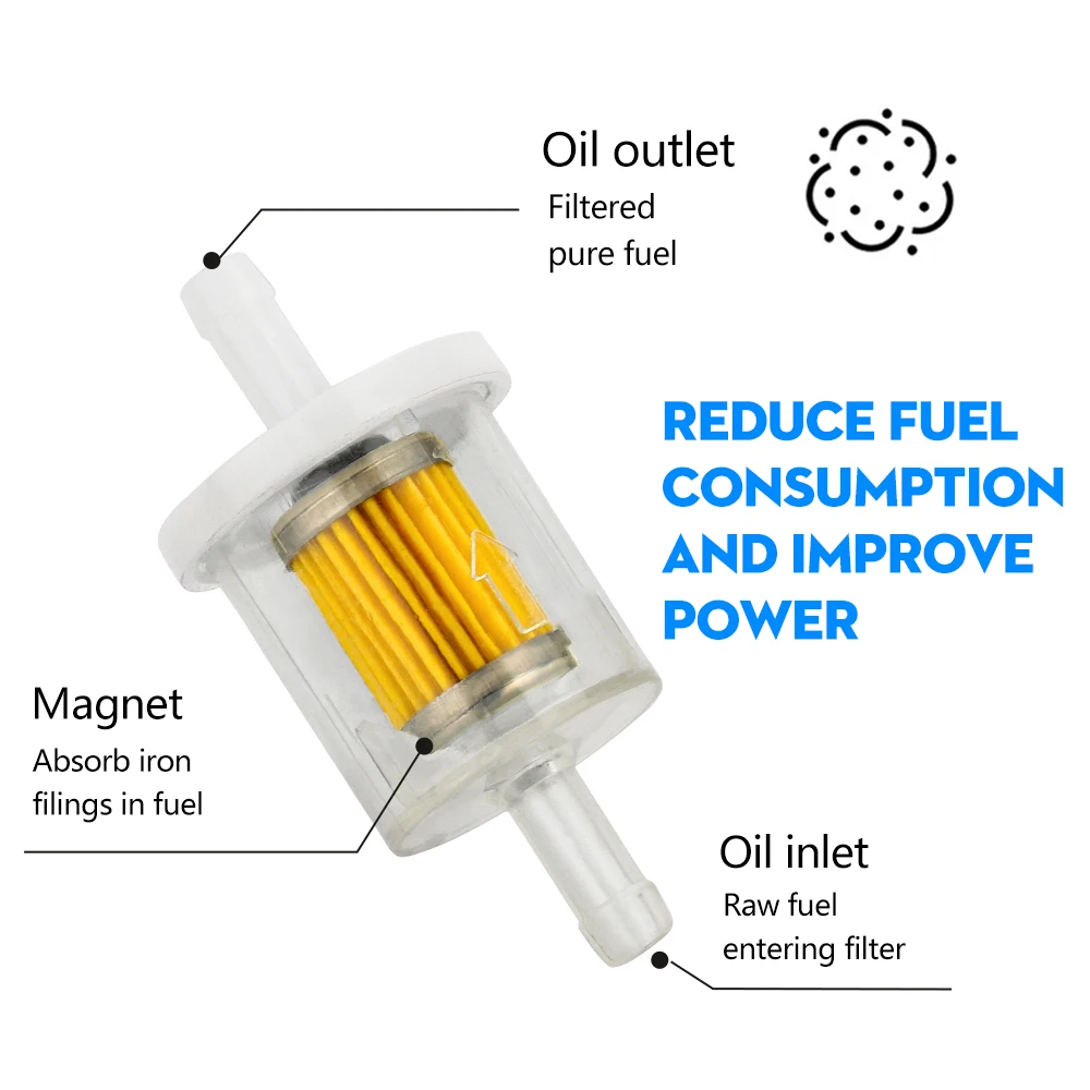 Wbudowany filtr paliwa XCAN Carb dla BS 691035   49019-7001 AM 108356   49019-0707 493629   49019-0027 49019-0014 Akcesoria do kosiarek