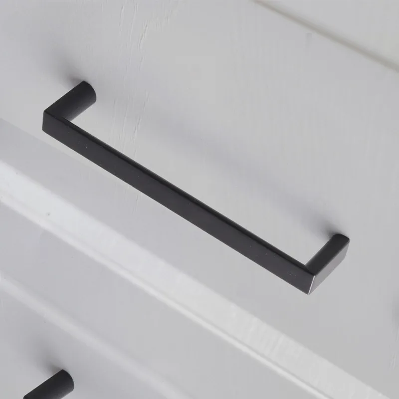 Hole Center 96/128/160/192/320mm Zinc Alloy Cabinet Handles Furniture Drawer Door Pulls Wardrobe Cupboard  Hardware Accessories