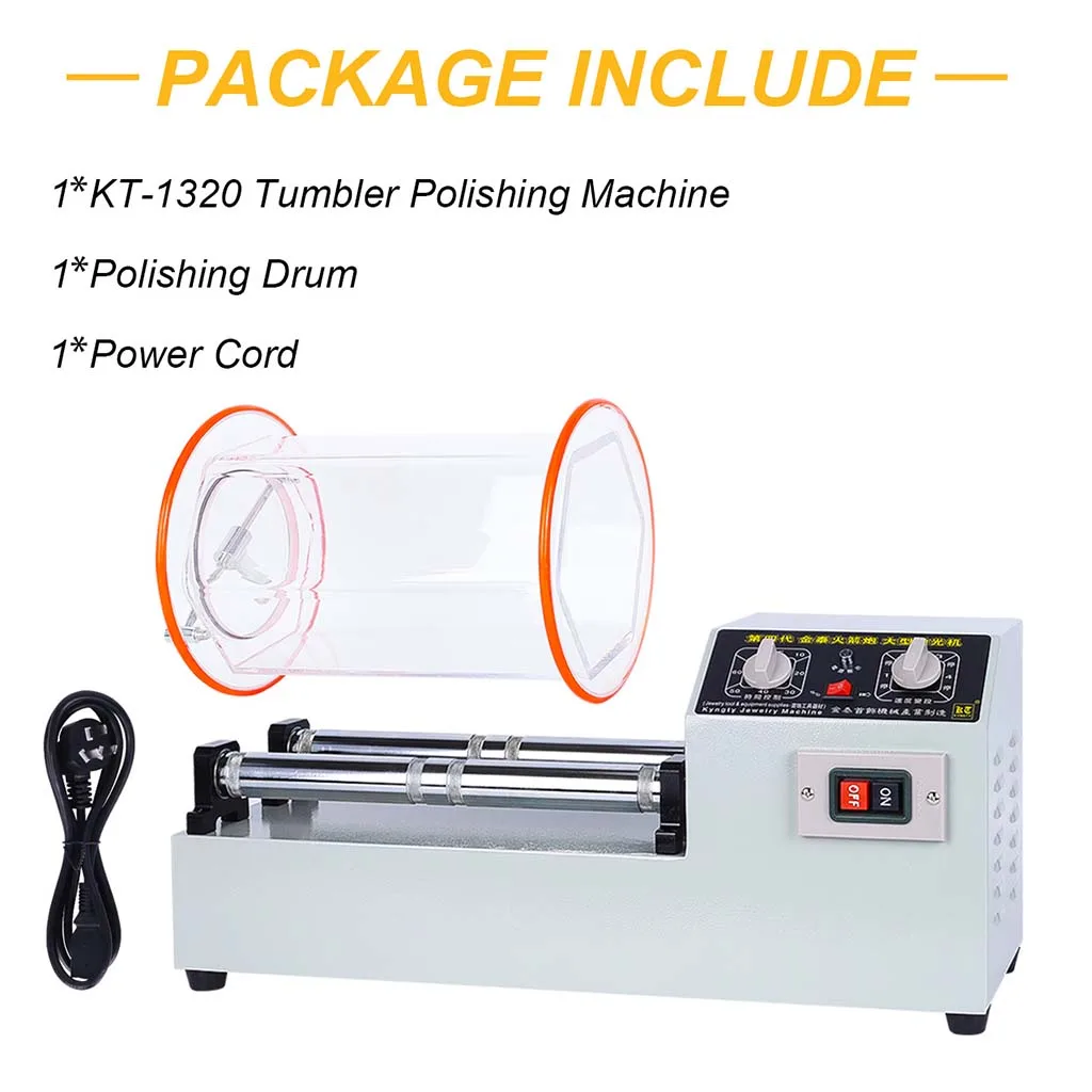 

KT-1320 Роторный стакан, отделочные инструменты, машина для полировки ювелирных изделий, машина для полировки камня