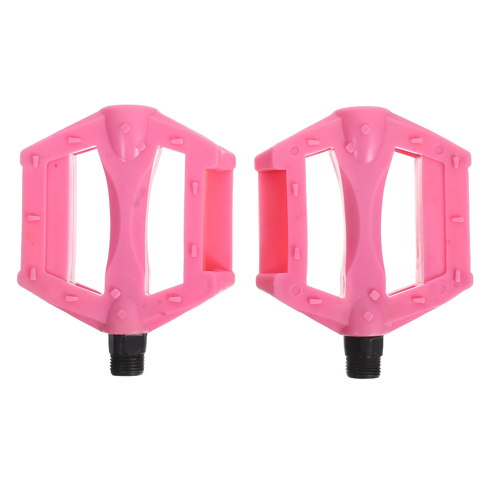 

1 Pair Easy Installation Kids Bike Pedals Nonslip Bicycle Pedals Childrens Cycling Accessories Compatible Bikes Pink Pedal