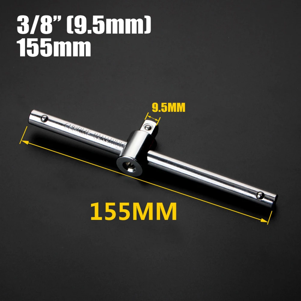 High Quality Sliding Rod Suitable For Repairing Cars Sliding T Bar Socket Adapter Sliding Rod 1/4 3/8 1/2 Chrome Vanadium Steel