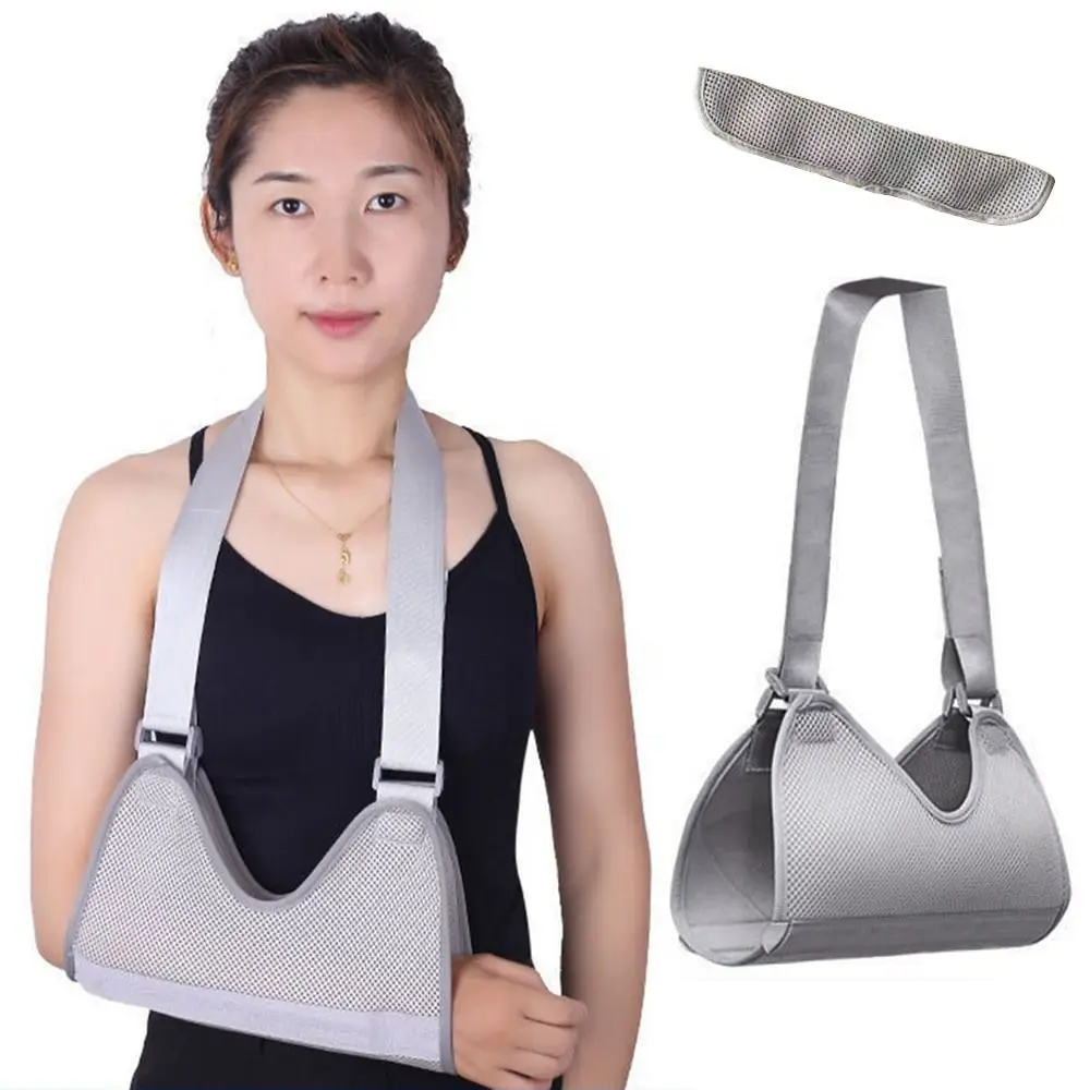 Adjustable Shoulder Arm Sling Comfortable Breathable Shoulder Immobiliser Mesh Lightweight Shoulder Support Strap Dislocated Arm