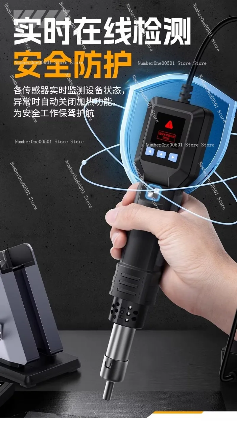 

Цифровая паяльная станция SAG-55 550W с термофеном и подставкой для BGA-пайки