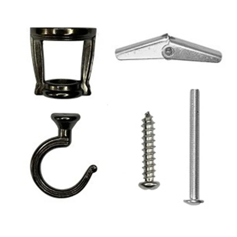 DHIPP-6 шт. Потолочные крючки для подвешивания растений, прочные металлические крючки для растений, винтовые крючки для подвешивания кормушек для птиц, простая установка