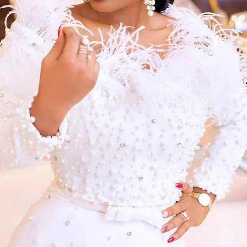 Sexy Wrap Bodycon Dr Pearl Embellied Dames Ele Lange Jurk Rits Sle Bruiloft Dr Grensoverschrijdende Nieuwe Collectie