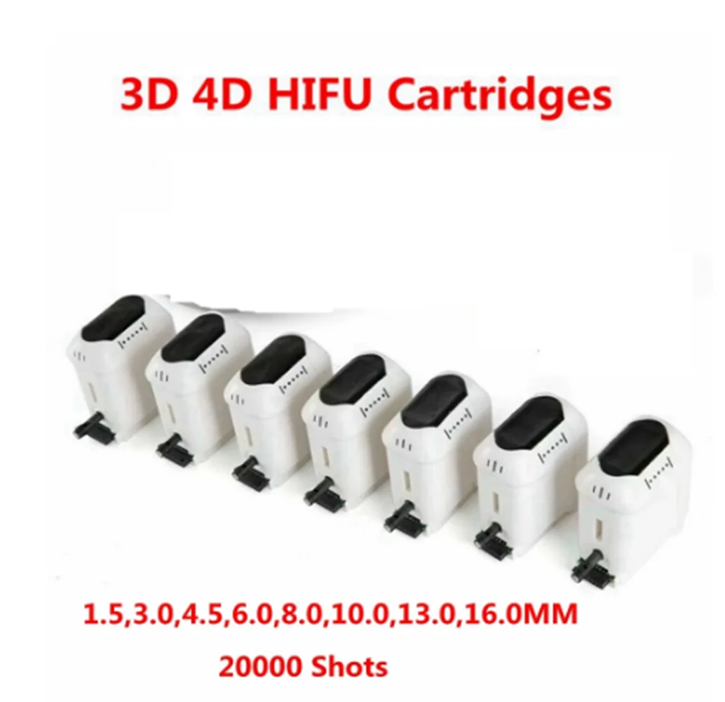 

4D 12 Lines HIFU Cartridge Replacement Consumables Parts Probe & Handle for Face Lifting Body Slimming Anti-wrinkle HIFU Machine