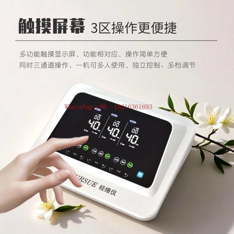 Vitality Meridian Instrument Plant Value Unclogging Physiotherapy BIO Bioelectricity CN Pulse Household
