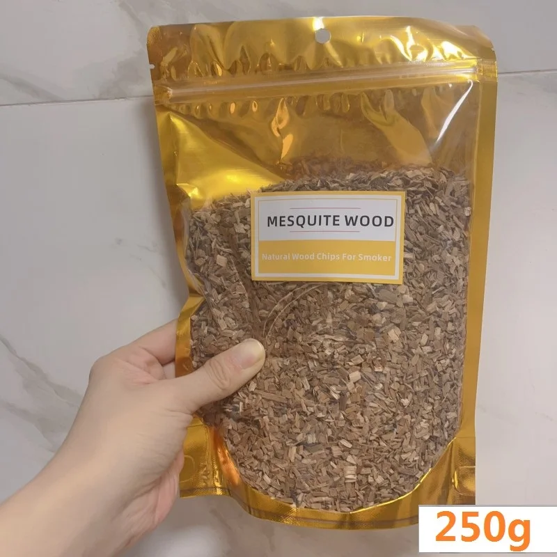 BBO+1 125 g-500 g BBQ-Holzspäne, Grillzubehör, Erle, Kirsche, Buche, Birnenchip, natürliche Holzstämme für Rauchpistole, Kaltrauchergenerator 7