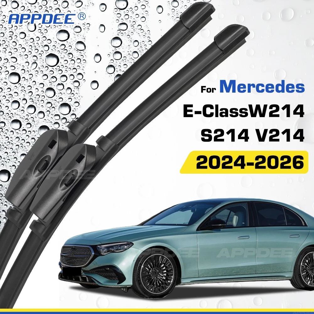 

Для Mercedes-Benz E-Class W214 S214 V214 2024-2026 силиконовый и резиновый дворник передние щетки стеклоочистителя лобовое стекло щетка для окон