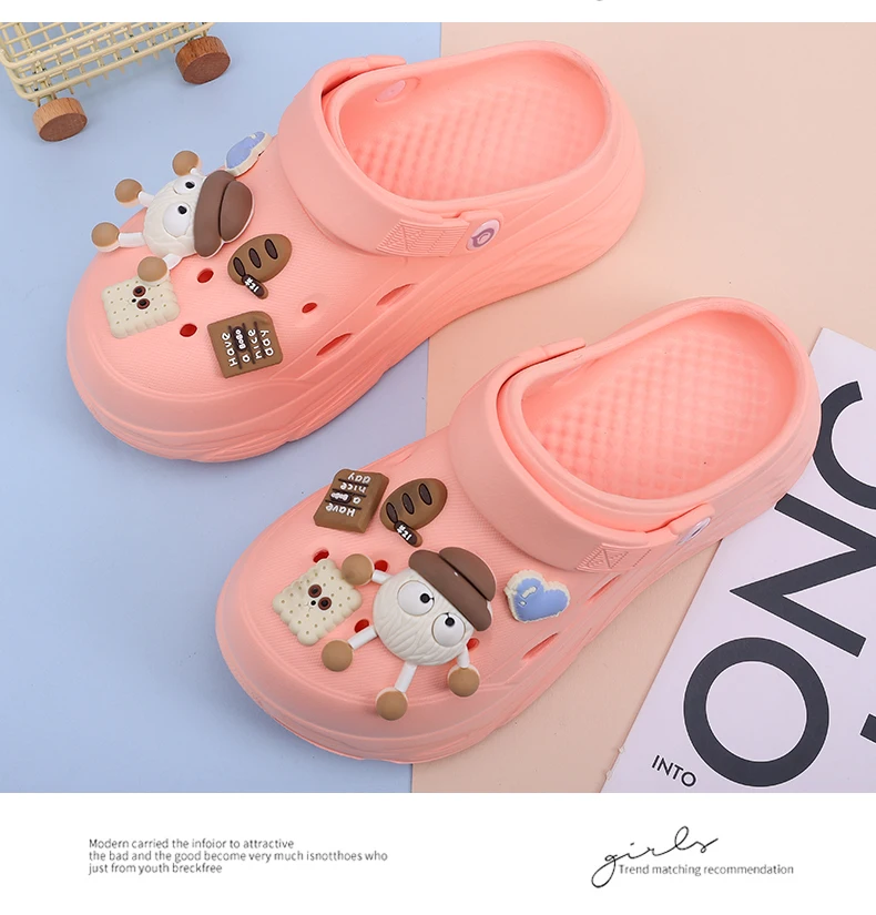Platform Slippers Summer Women's Sandals 6cm  Ladies Outdoor Clogs Thick Street Beach Slides Girls Flip Flops Garden Shoes