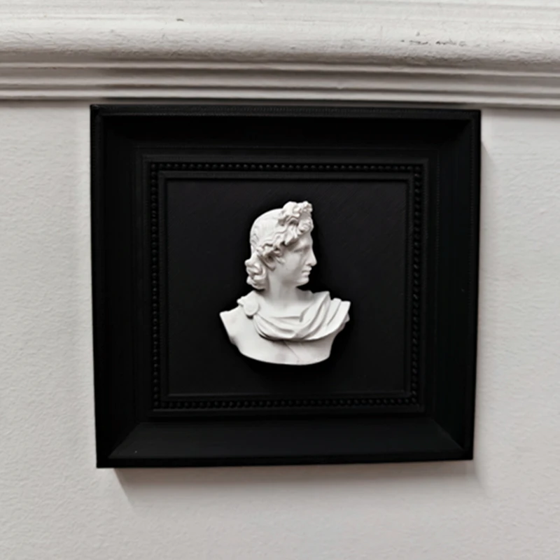 ثلاثية الأبعاد الجص أبولو الفن النحت إطار الصورة الفن اليوناني القديم والأساطير غرفة المعيشة غرفة المكتب جدار أو الجدول الديكور #3