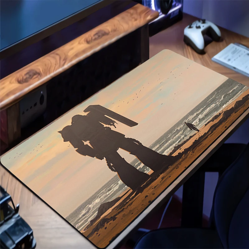 

Mouse Pad Gaming New Mousepad MousePads Table Keyboard Pad Non-Slip Mechanical Warrior Gundam Zaku II Soft Computer Desk Mat