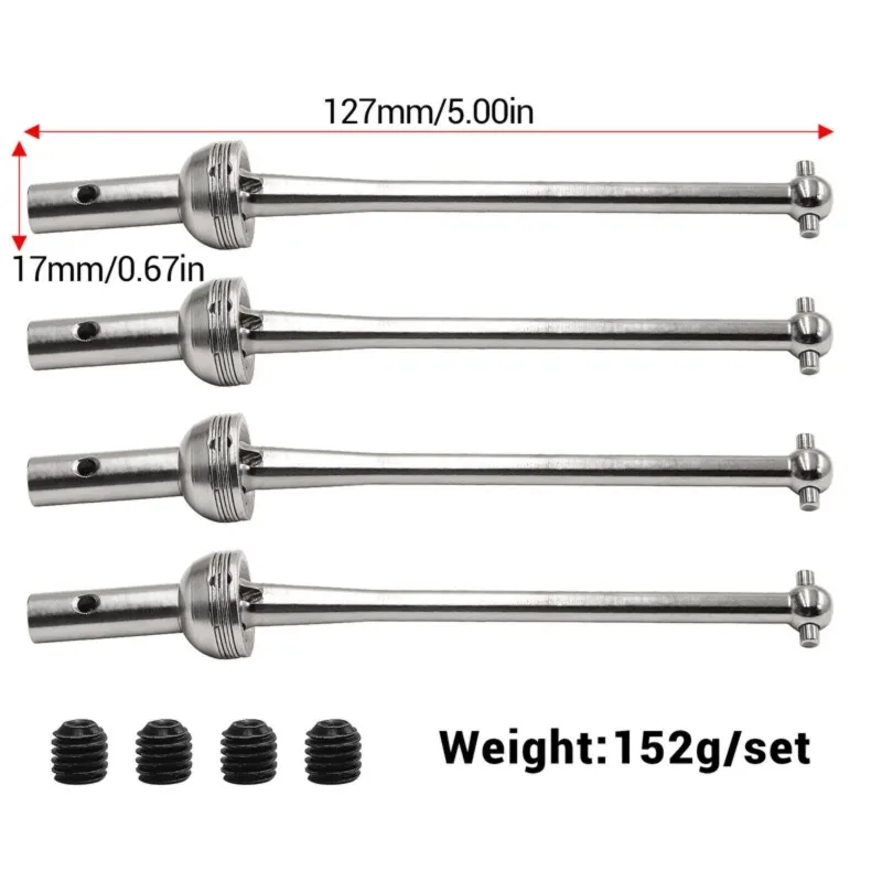 

A63T-RC Car Metal Front And Rear Drive Shaft CVD For MJX 7303 7304 RC Car Upgrade Parts Accessories