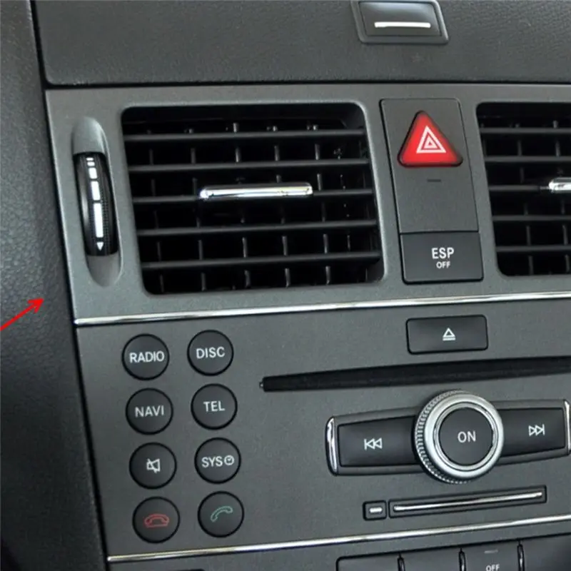 Powerful Car Dashboard Air Conditioner Outlet Assembly A/C Outlet Grille 2048304054 For C Class W204 2007-2010