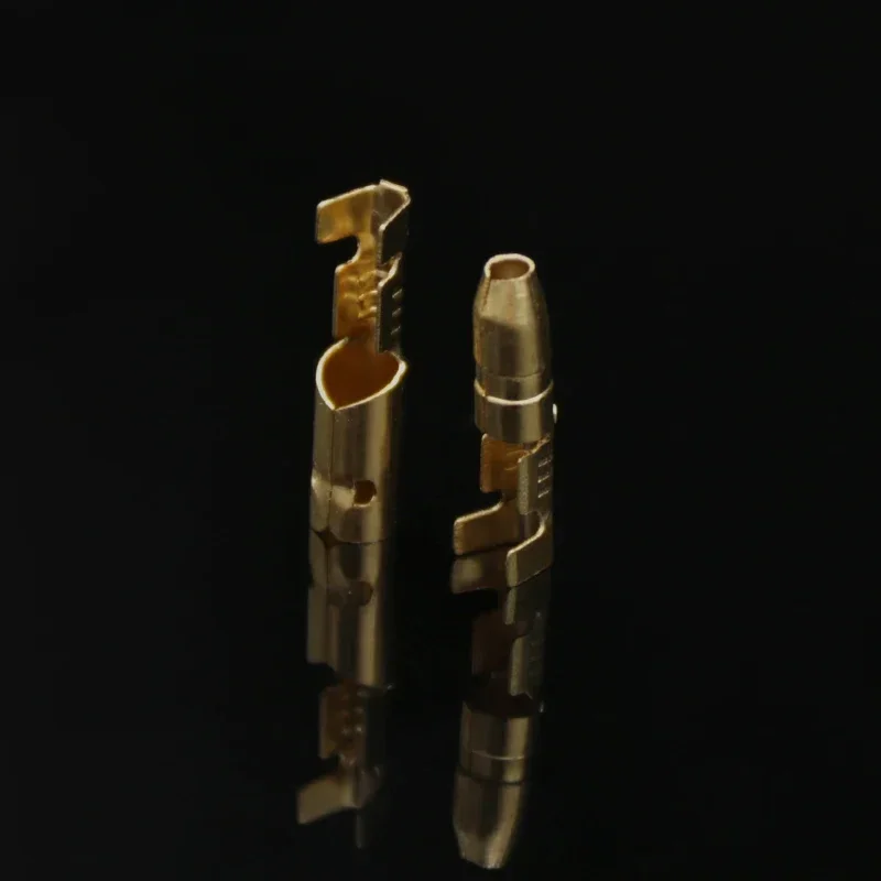 4.0 Bullet Terminal Car Wire Connector Diameter 4mm Male and Female Terminal + Insulating Shell Cold Pressed Terminal