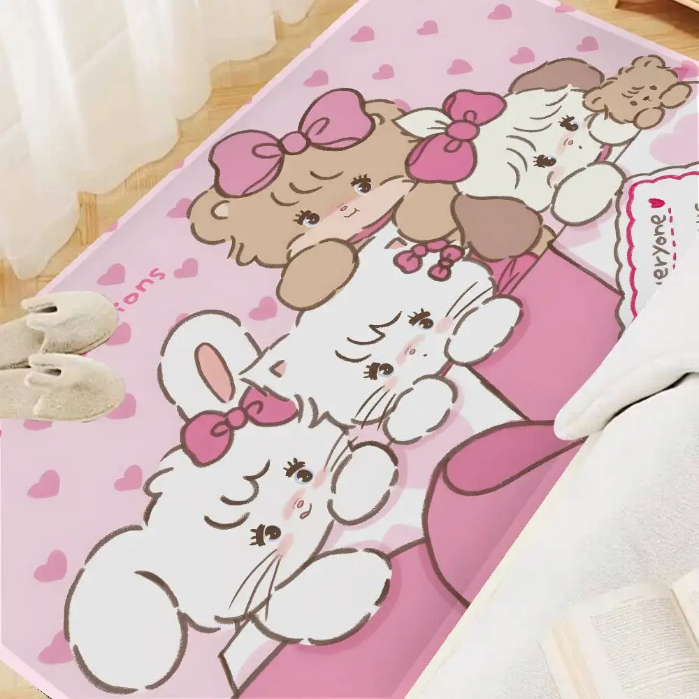 M-Mikko C-Characters Room Mats Cheaper Anti-slip Modern Living Room Balcony Printed Welcome Rug