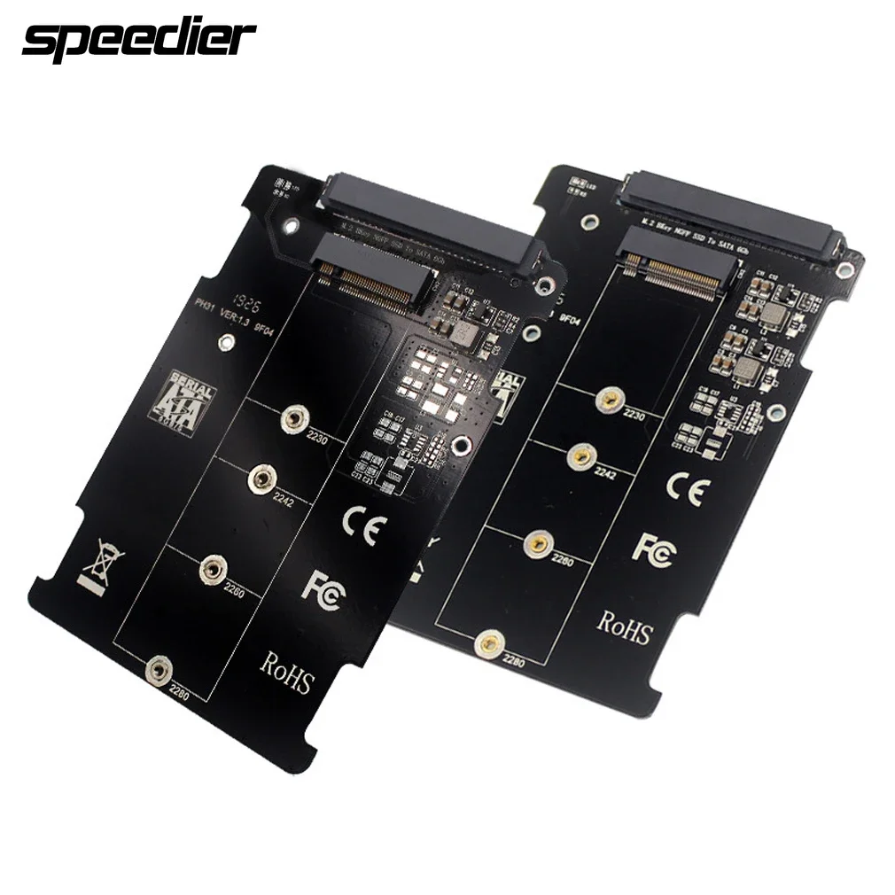 

M.2 B Key NGFF To SATA 2.5 Inch SSD Solid State Drive Notebook Hard Drive Expansion Adapter Card
