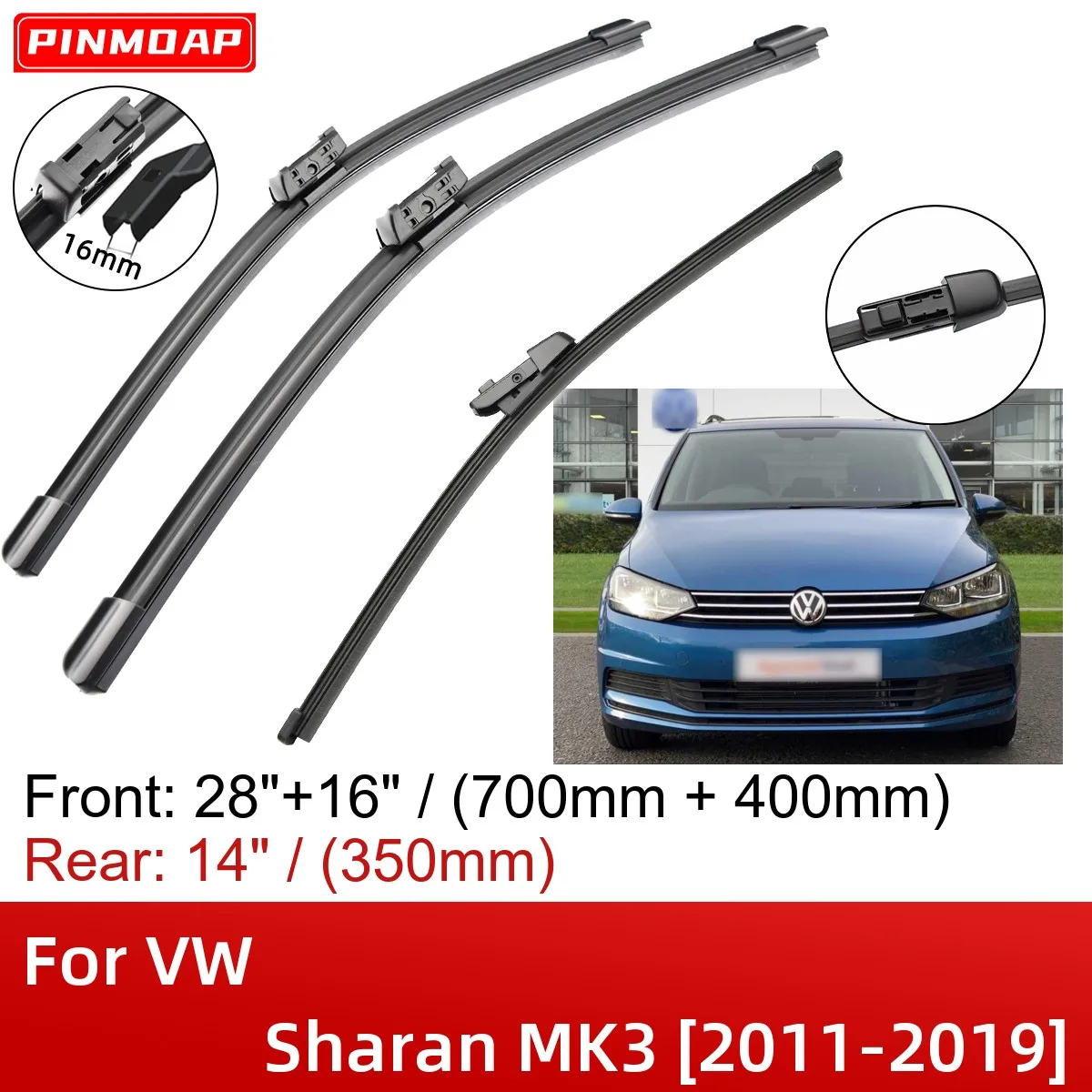 For VW Sharan MK3 2011-2019 28\