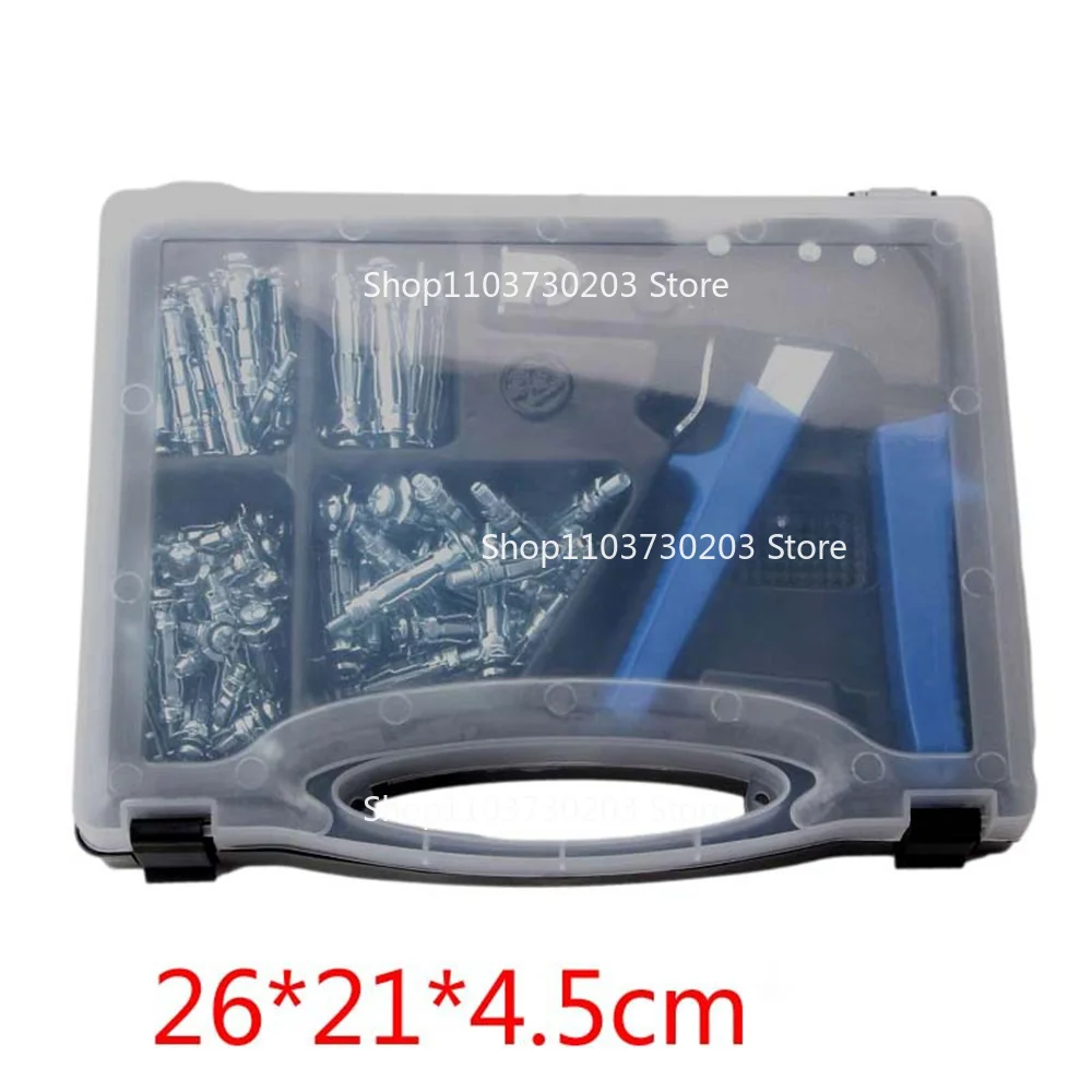 72 Piece Set Of Hollow Gecko Gun, Ram,Rivet,Cross-Border M4M5 Gypsum Board Wooden Pulling Tool view 6
