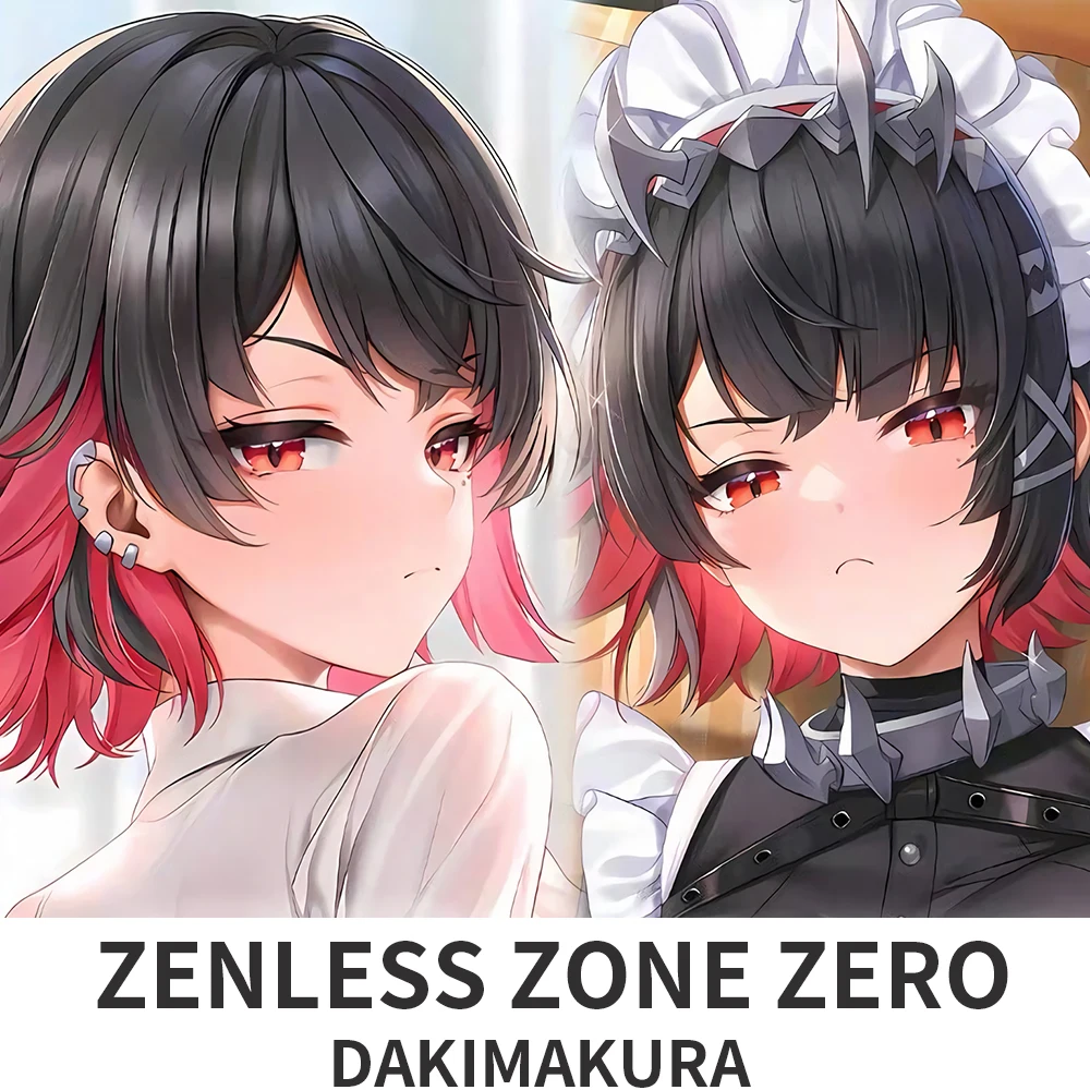 Anime Zenless Zone Zero Dakimakura Hing Body Case Ellen Joe Otaku Pillow Cushion Bed Ings Xmas Game