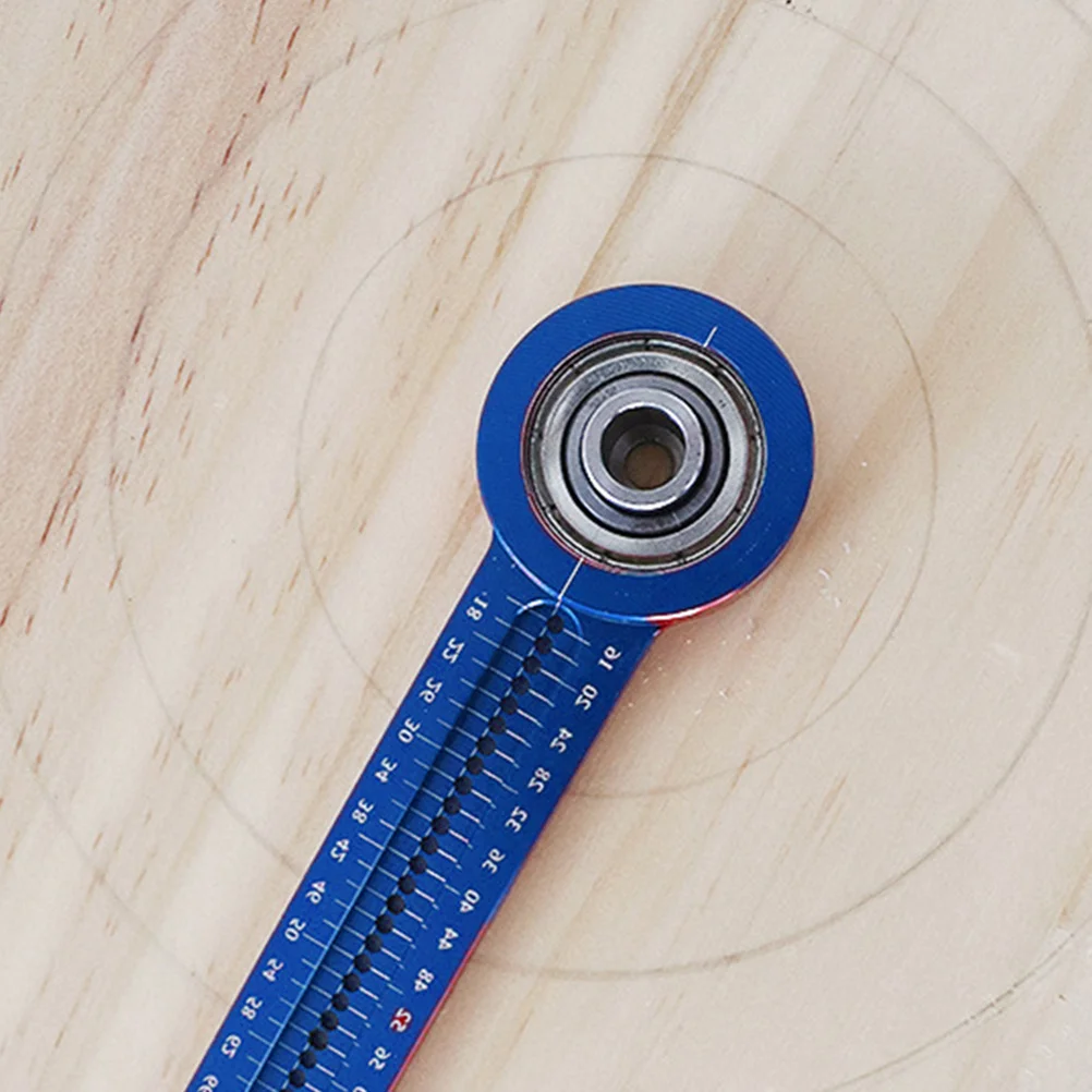 Aluminum Alloy Circle Drawing Compass For Woodworking Engineering Student Drawing Carpentry Decoration Circular Scriber