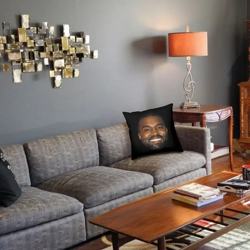 Funny Kanye West Meme 50x50 cm cushion lining soft and cute federa for   car sofa  in polyester with zipper