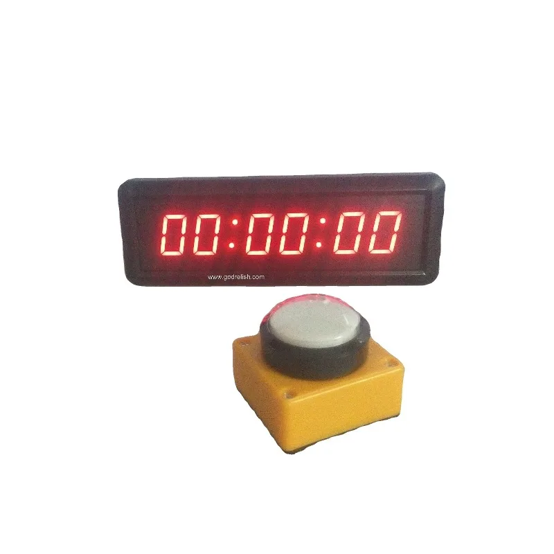 Light Emitting Diode Counter with Large Button Add/Subtract Reset