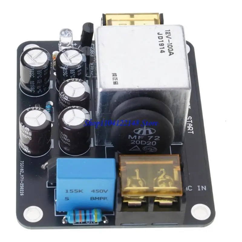 P9FA Motor Protections Module 2400W Capacity 100A Relays Automatic Voltages Regulation