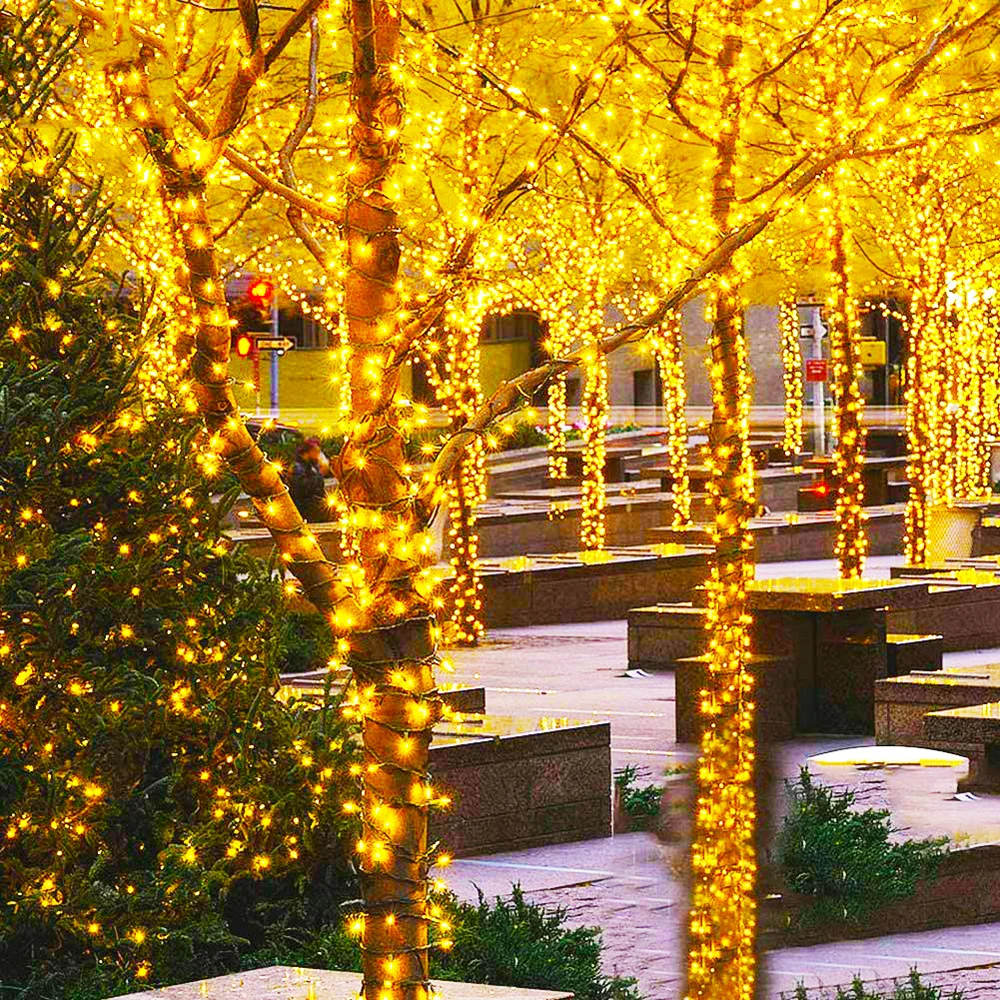 Solar Wire Fairy Starry String Lights 8 Lighting Modesfor Indoor Outdoor Xmas Tree Wedding Party Decoration 72ft 200 LED