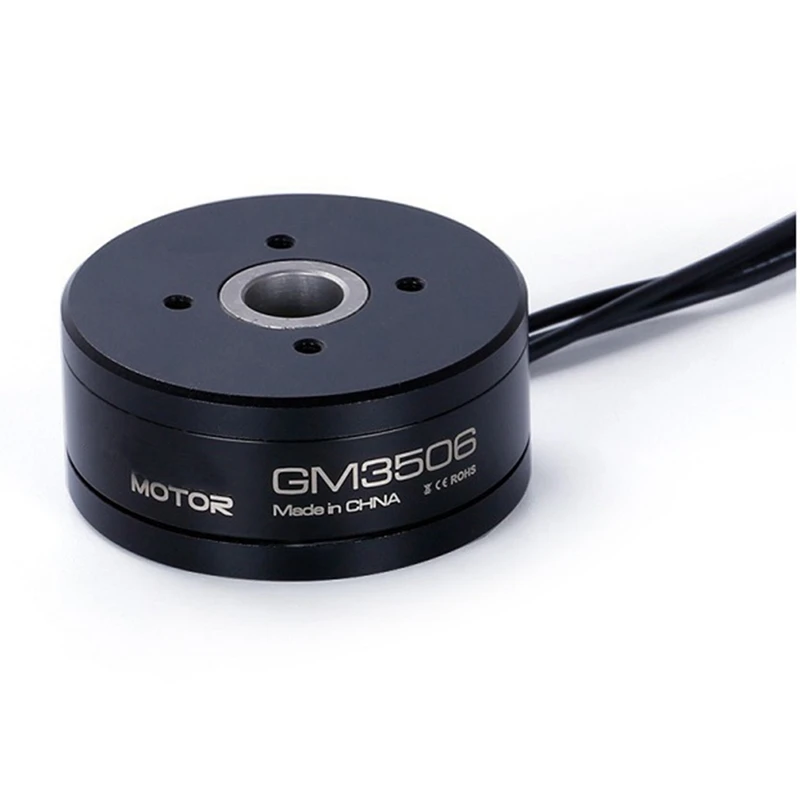 

GM3506 Brushless Gimbal Motor 12N14P Hollow Shaft Brushless Gimbal Motor For SLR Cameras Stabilization