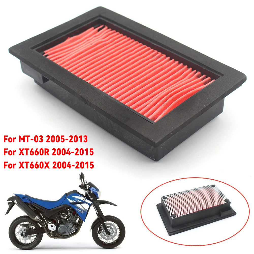 

Для Yamaha XT660 XT660R/X 2004-2015 MT-03 MT03 2005-2013 воздушный фильтр двигателя мотоцикла воздухозаборный фильтрующий элемент