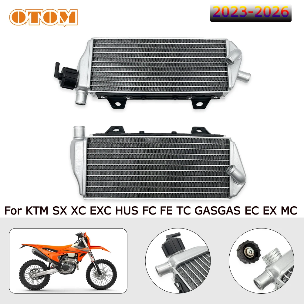 

Радиатор охлаждения OTOM 23-26 для мотоциклов KTM HUSQVARNA GASGAS SX XC XCW EXC FC FE TC TE EC MC EX 125-500, аксессуары для мотоциклов