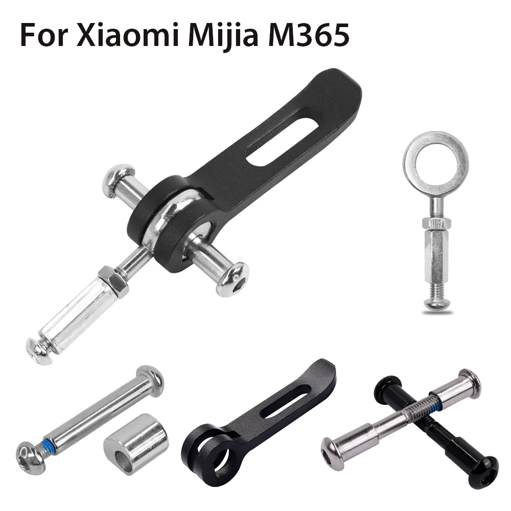 For Xiaomi MIJIA M365 Hinge Bolt Repair Hardened Steel Lock Fixed Bolt Screw Folding Hook Electric Scooter Part Folding Pothook