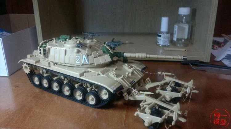 Tank Terompet 1:35 Tank Flail Israel M60A1 80106