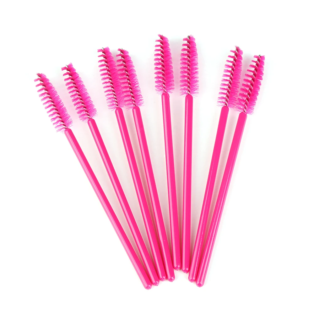 1 pz monouso Mascara bacchette applicatori Silicone ciglia pennello estensione ciglia donne trucco degli occhi strumenti di bellezza portatile